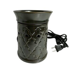 Scentsy Morocco Full-Size Scented Wax Warmer With Cord & Plug